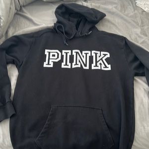 Pink Victoria’s Secret hoodie size medium